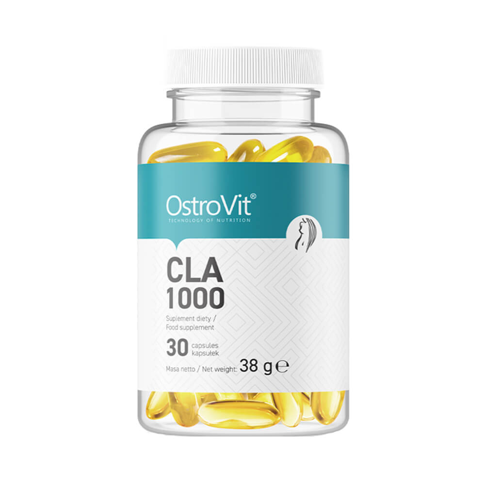 Black Friday - Reduceri CLA 1000mg, 30 capsule (acid linoleic conjugat), Ostrovit, Supliment antioxidanti sportivi Promotie 1