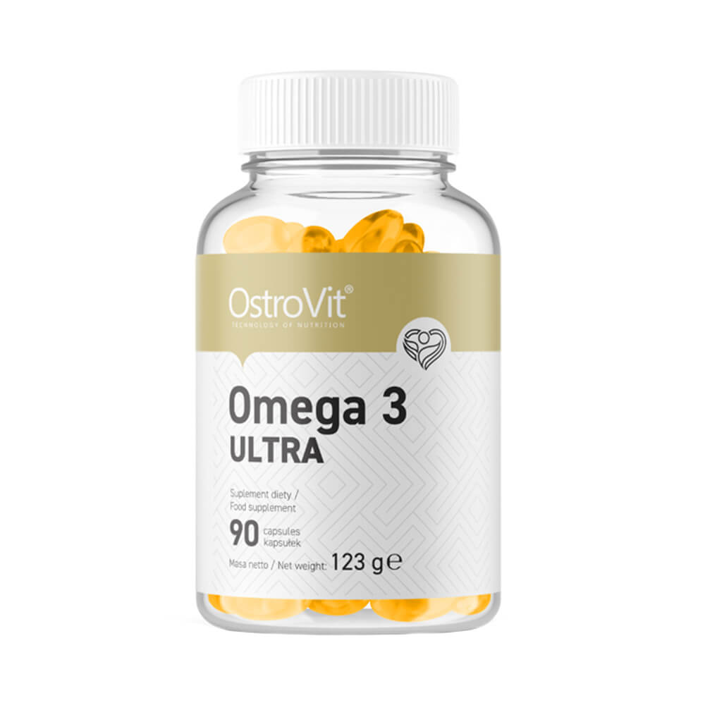 Black Friday - Reduceri Omega 3 Ultra 1000mg, 90 capsule moi, Ostrovit, Ulei de peste si vitamina E Promotie 1