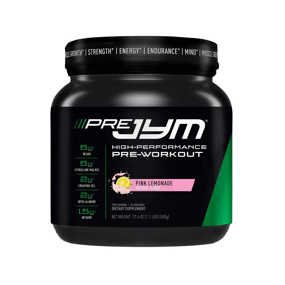 Black Friday - Reduceri Pre Jym, pudra, 500g, Jym Supplement Science, Supliment alimentar pre - workout cu cofeina Tangerine Promotie 1