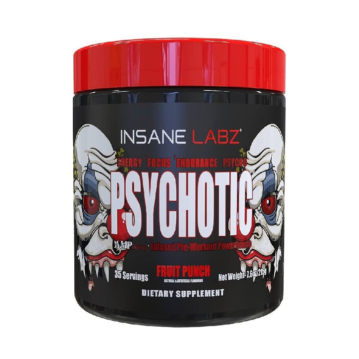 Pre-workout | Psychotic, pudra, 208g, Insane Labz, Pre-workout cu cofeina 0