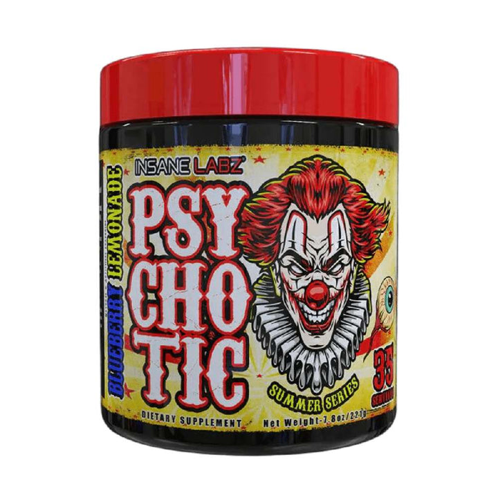 Pre-workout | Psychotic, pudra, 208g, Insane Labz, Pre-workout cu cofeina 1