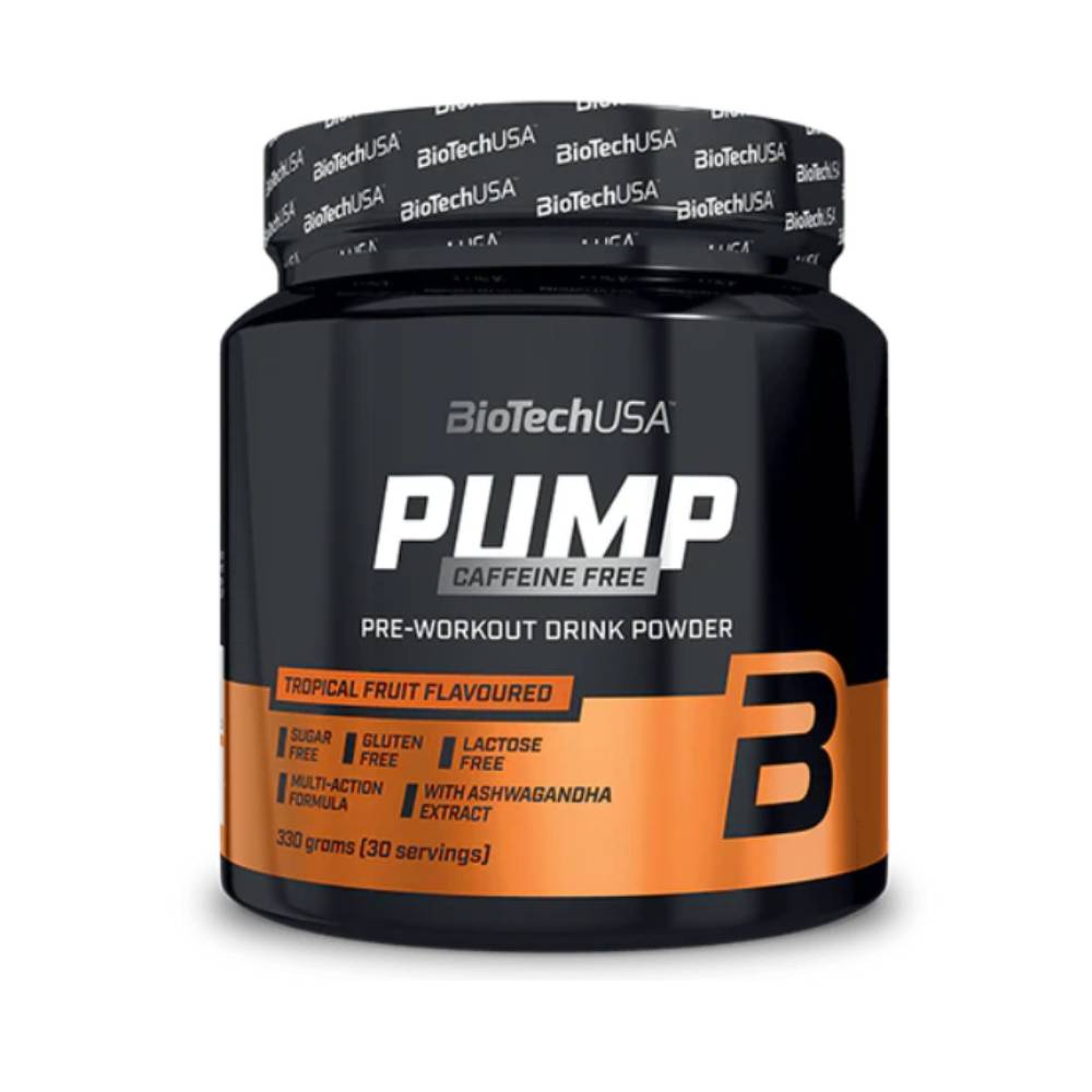 Pre-workout | Pump fara cofeina, pudra, 330g, BiotechUSA, Pre-workout 0