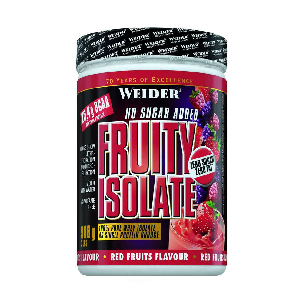 Izolat proteic din zer | Fruity Isolate, pudra, 908g, Weider, Izolat proteic din zer 0