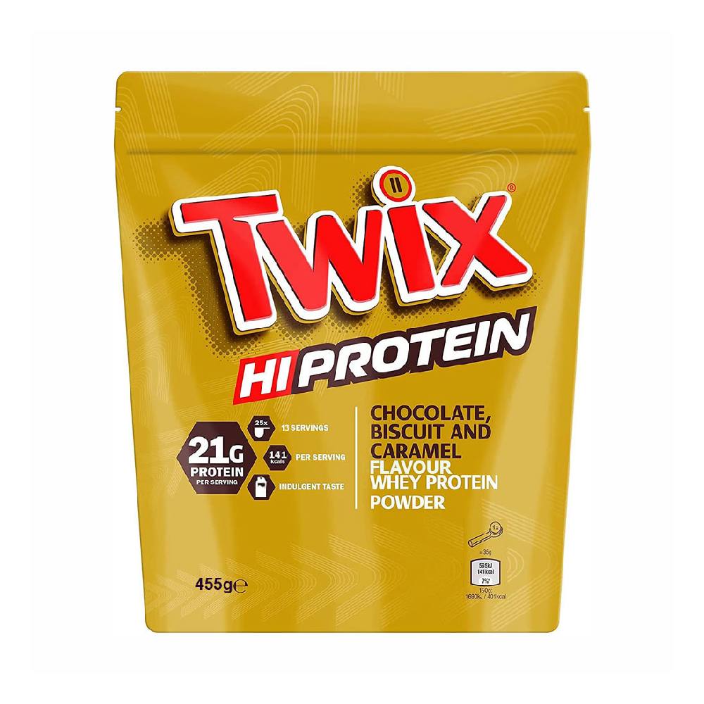 Concentrat proteic din zer | Twix Hi Protein, pudra, 455g, Mars Protein, Concentrat proteic din zer 0