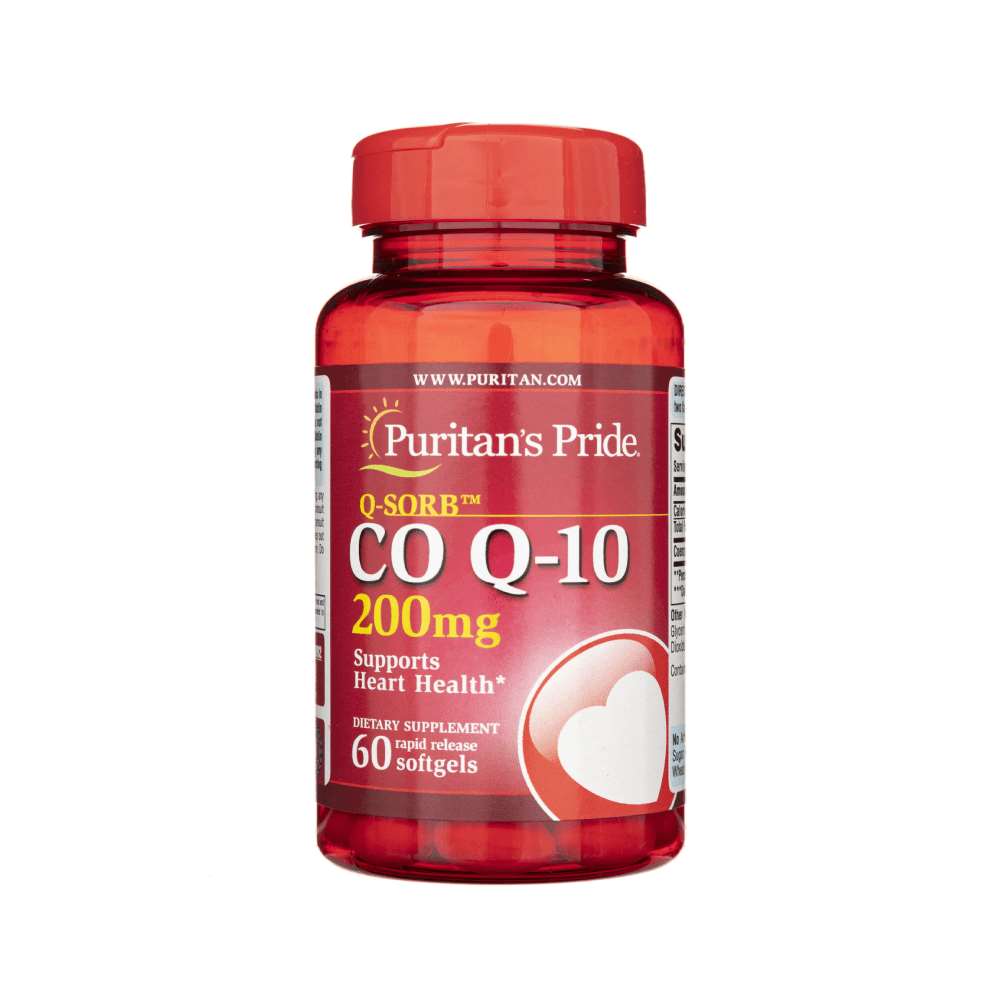 Black Friday - Reduceri CO Q10 200mg, 60 capsule moi, Puritan’s Pride, Supliment antioxidanti sportivi Promotie 1