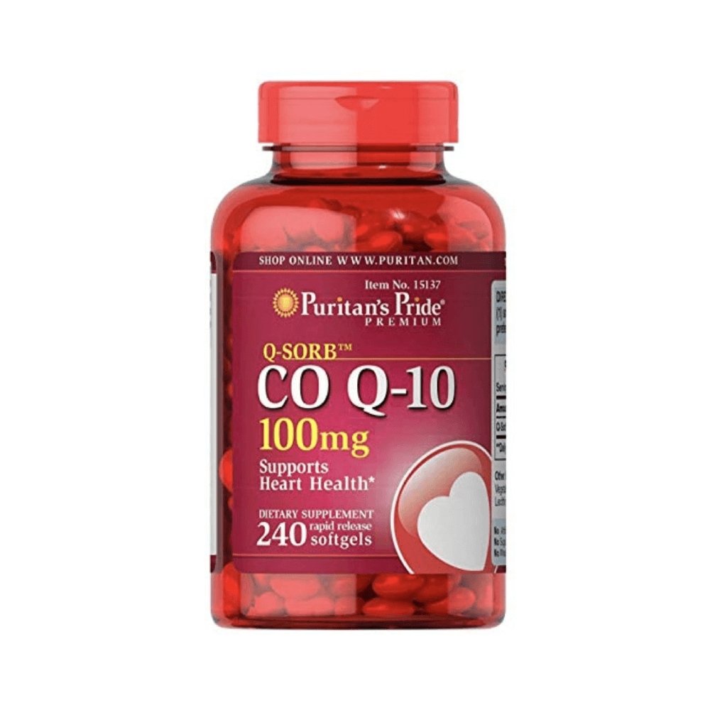 Black Friday - Reduceri QSorb CO Q10 100mg, 240 capsule moi, Puritan’s Pride, Supliment antioxidanti sportivi Promotie 1