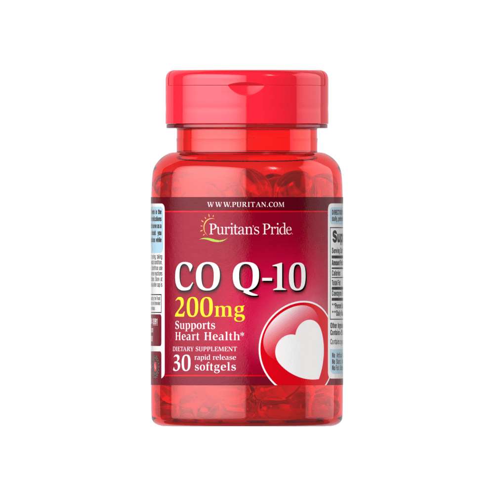 Black Friday - Reduceri CO Q10 200mg, 30 capsule, Puritan’s Pride, Supliment antioxidanti sportivi Promotie 1