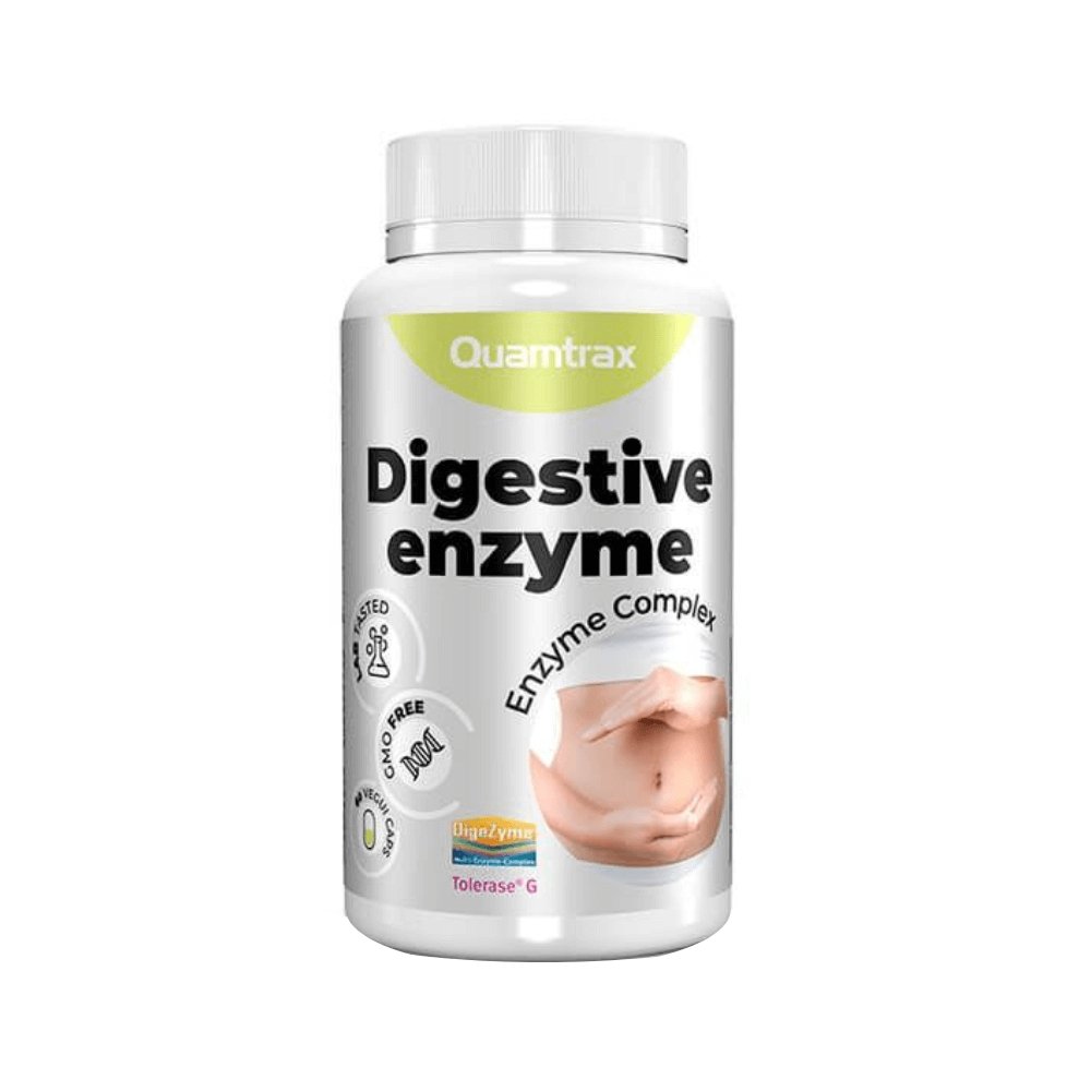 Black Friday - Reduceri Enzime Digestive 60 capsule, Quamtrax, Supliment alimentar pentru digestie Promotie 1