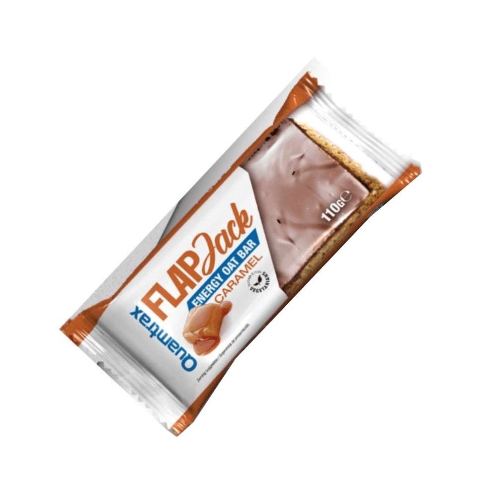 Black Friday - Reduceri Flap Jack 110g, Quamtrax, Baton natural din ovaz Chocolate Promotie 1