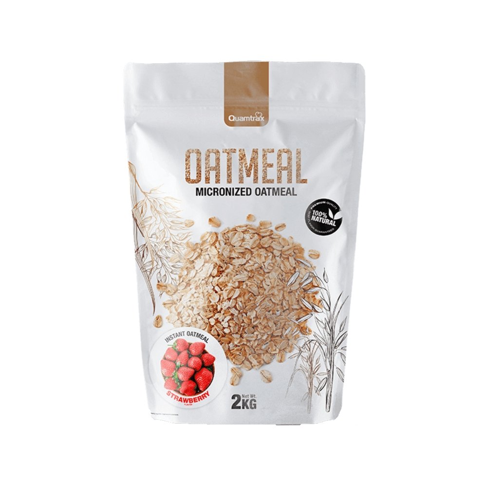 Alimente & Gustari | Oatmeal, 2kg, pudra, Quamtrax, Ovaz instant fara zahar adaugat 14