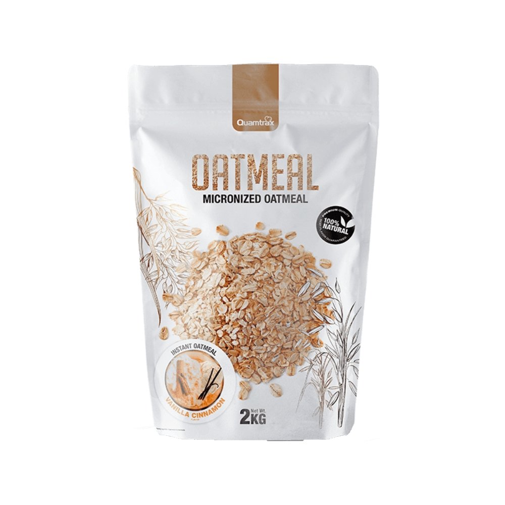 Alimente & Gustari | Oatmeal, 2kg, pudra, Quamtrax, Ovaz instant fara zahar adaugat 13