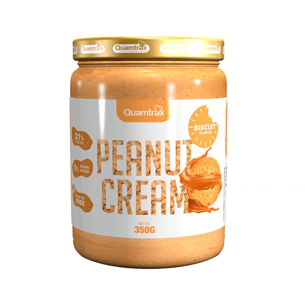 Black Friday - Reduceri Unt de arahide cu aroma de biscuiti Peanut Cream 350g Biscuit Promotie 1