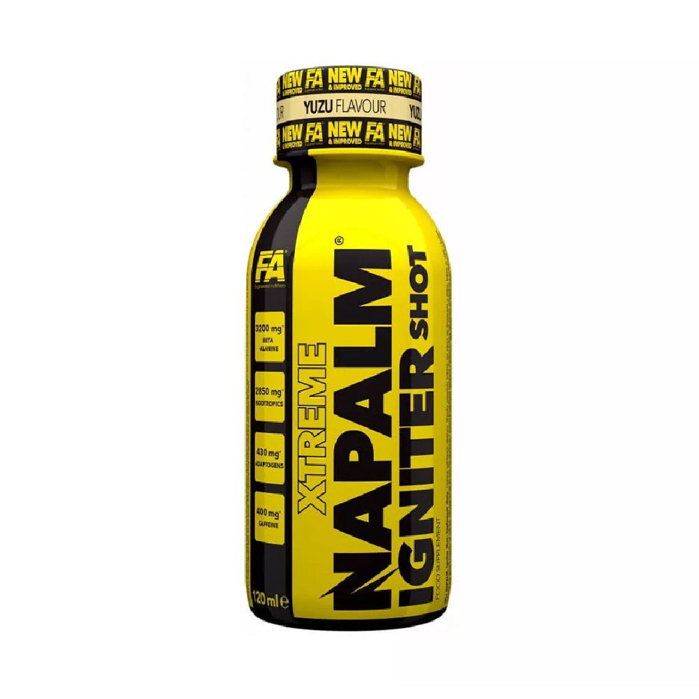 Black Friday - Reduceri Napalm Shot 120ml, Fitness Authority, Supliment alimentar pre - workout cu cofeina Exotic Promotie 1