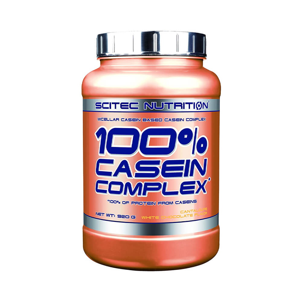 Black Friday - Reduceri 100% Caseina Complex pudra, 920g, Scitec Nutrition Belgian Chocolate Promotie 1