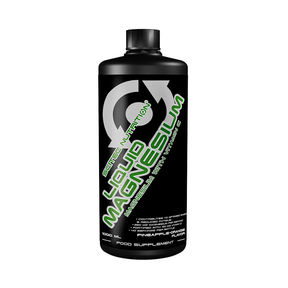 Black Friday - Reduceri Magneziu lichid 1000ml, Scitec Nutrition, Supliment alimentar pentru sanatate Promotie 1