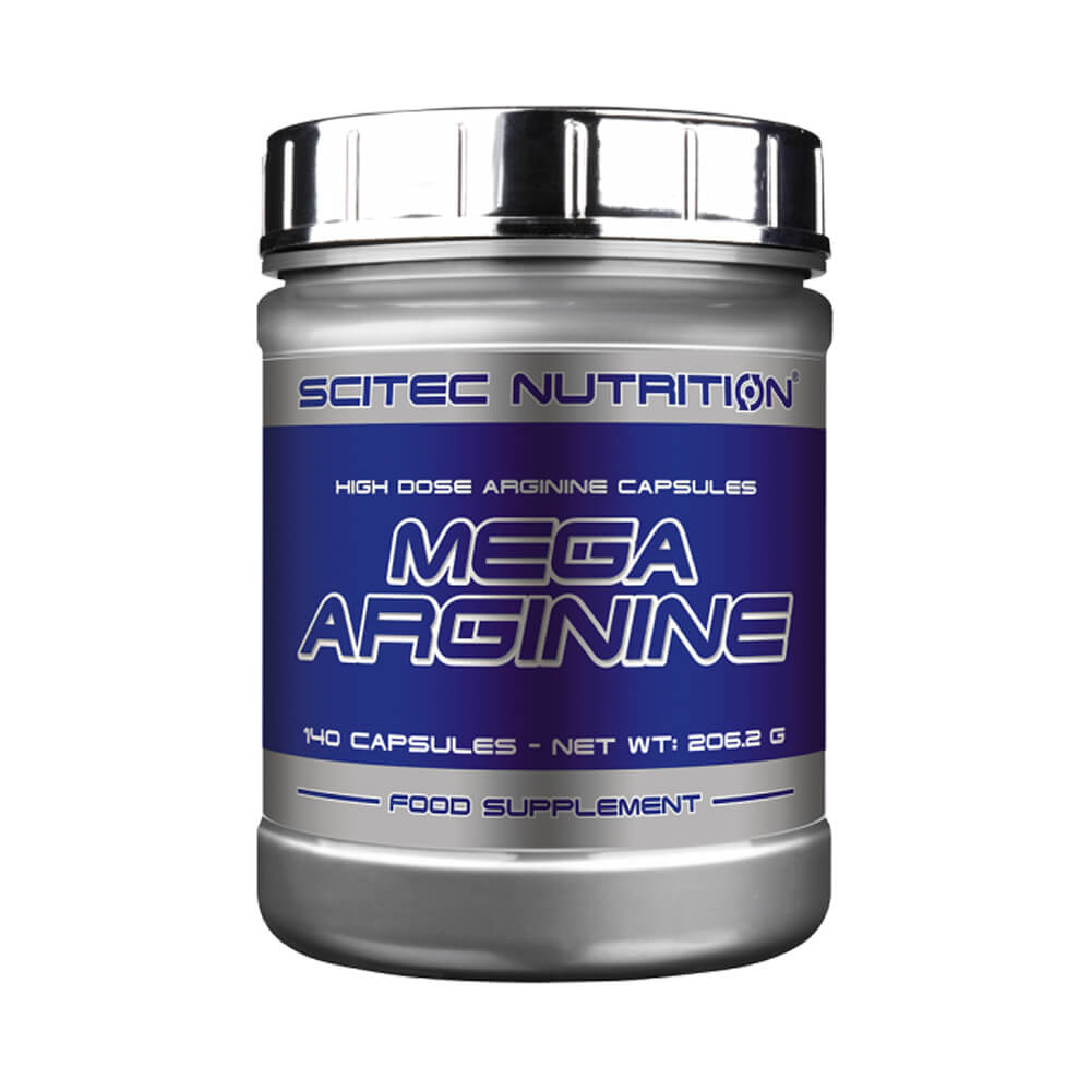 Black Friday - Reduceri Mega Arginina 1300mg, 140 capsule, Scitec Nutrition, Oxid nitric Promotie 1