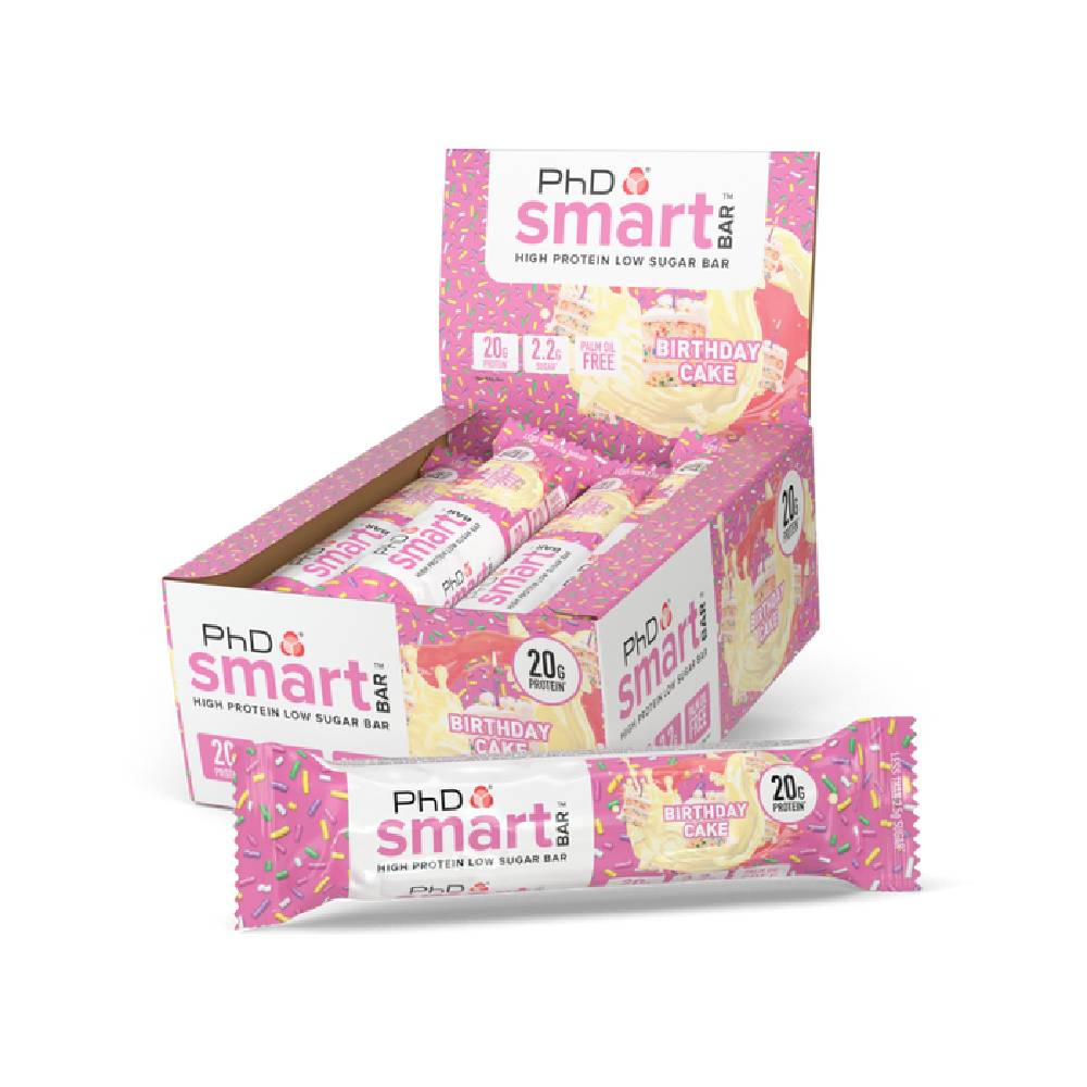 Black Friday - Reduceri Smart Bar, 64g, PhD, Baton proteic, Fara zahar adaugat Chocolate peanut butter Promotie 1