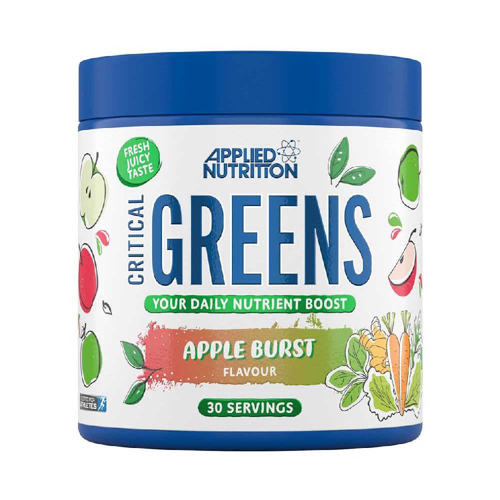 Suplimente pentru sanatate | Critical Greens, pudra, 150g, Applied Nutrition, Supliment alimentar pentru imunitate potrivit pentru vegani 0