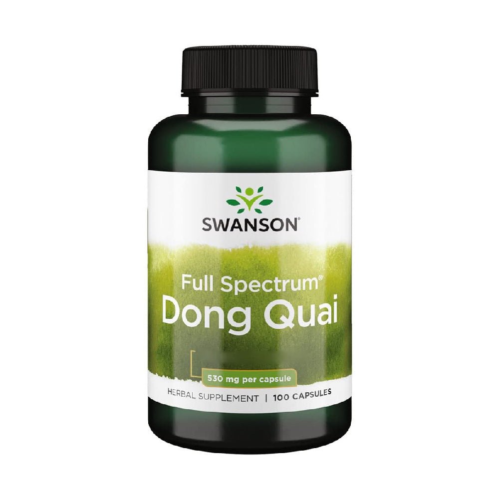 Black Friday - Reduceri Dong Quai 530mg, 100 capsule, Swanson, Supliment alimentar pentru femei Promotie 1