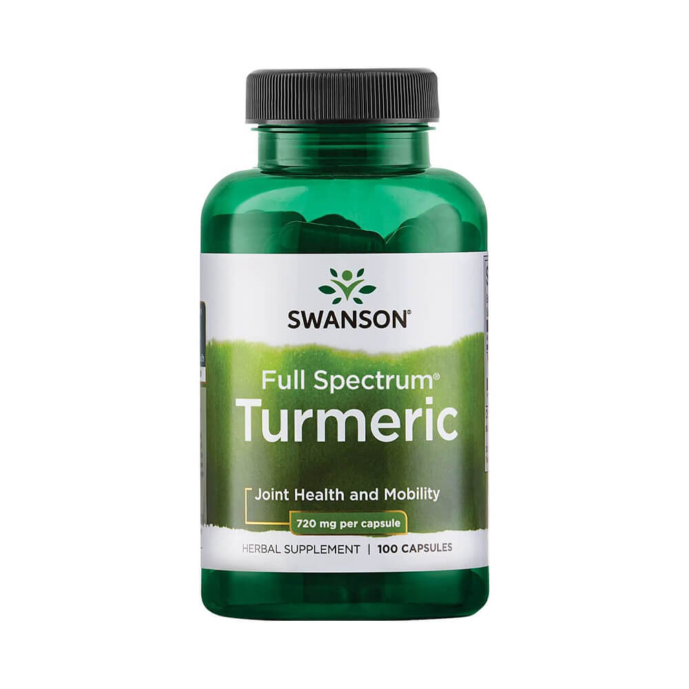 Black Friday - Reduceri Turmeric 720mg, 100 capsule, Swanson, Supliment antioxidanti sportivi Promotie 1