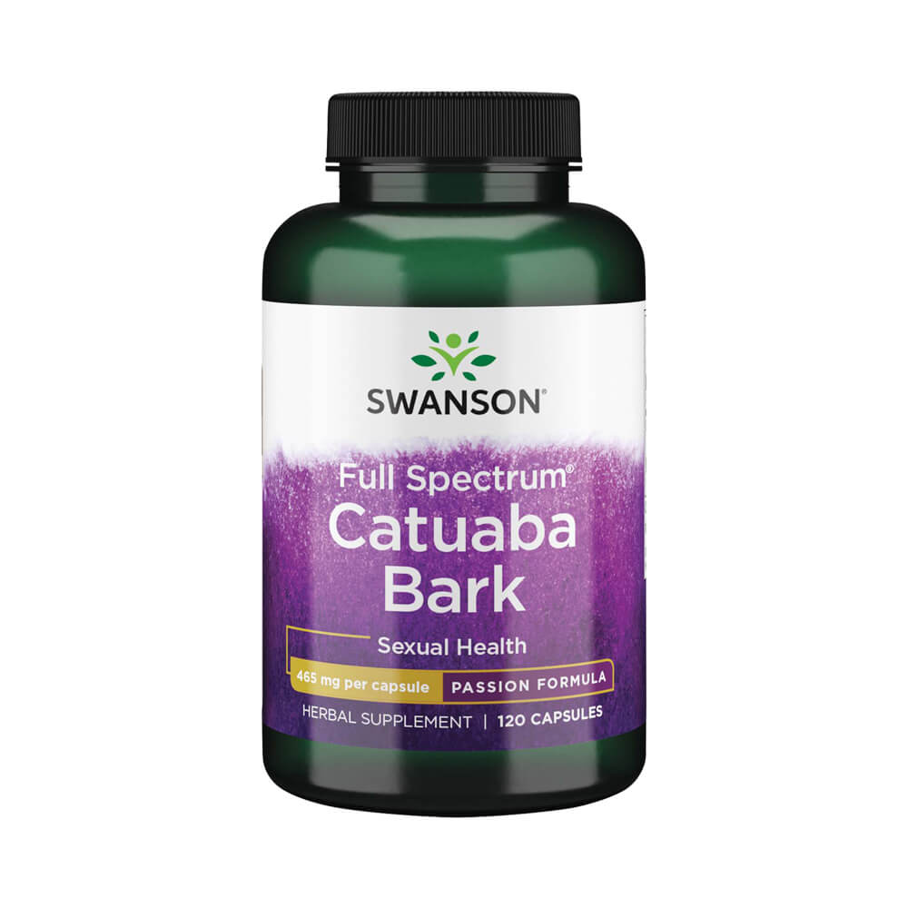 Black Friday - Reduceri Catuaba Bark 465mg, 120 capsule, Swanson, Supliment alimentar pentru sanatate sexuala Promotie 1