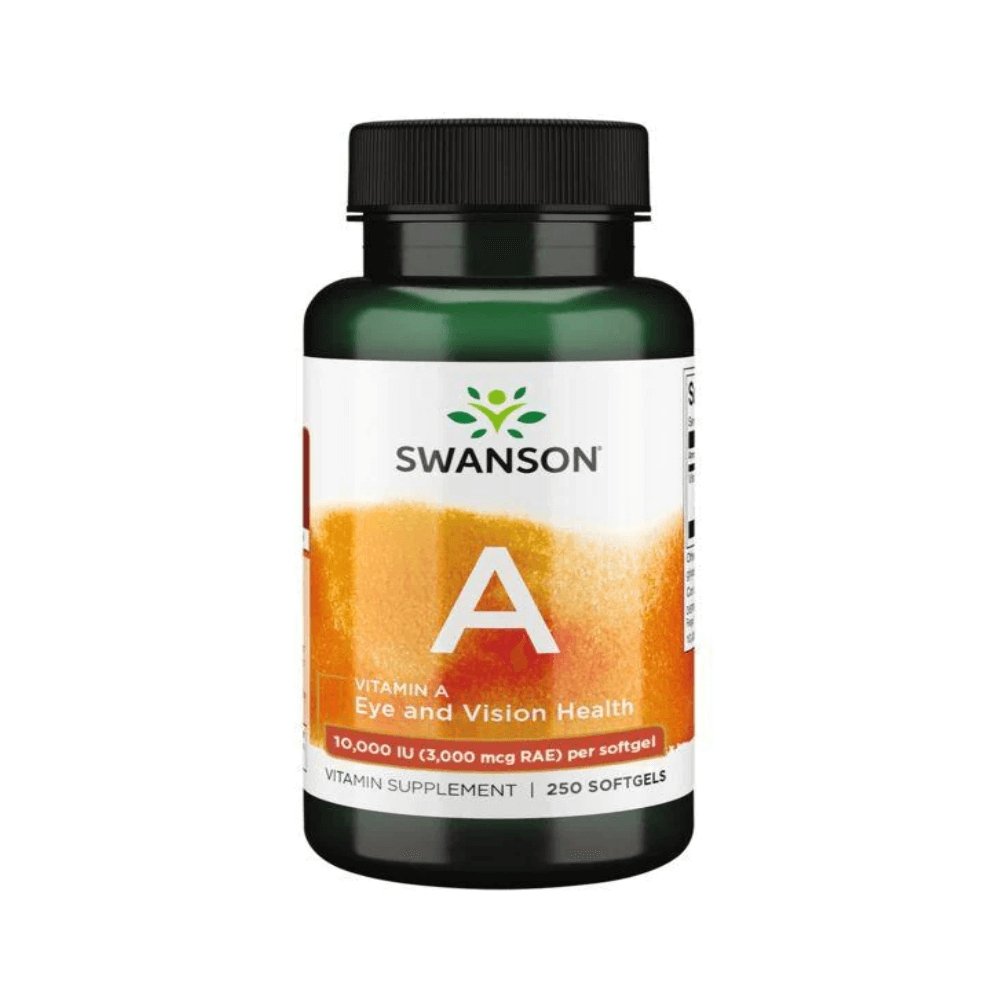 Black Friday - Reduceri Vitamina A 10000UI 250 capsule moi, Swanson, Supliment antioxidanti pentru imunitate Promotie 1