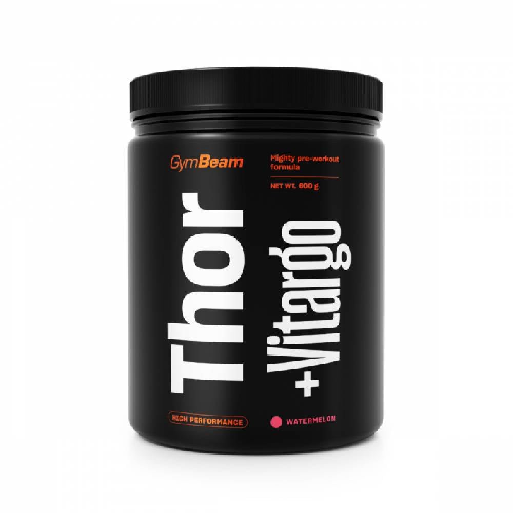 Pre-workout | Thor + Vitargo, 600g, pudra, GymBeam, Supliment alimentar pre-workout cu cofeina 1