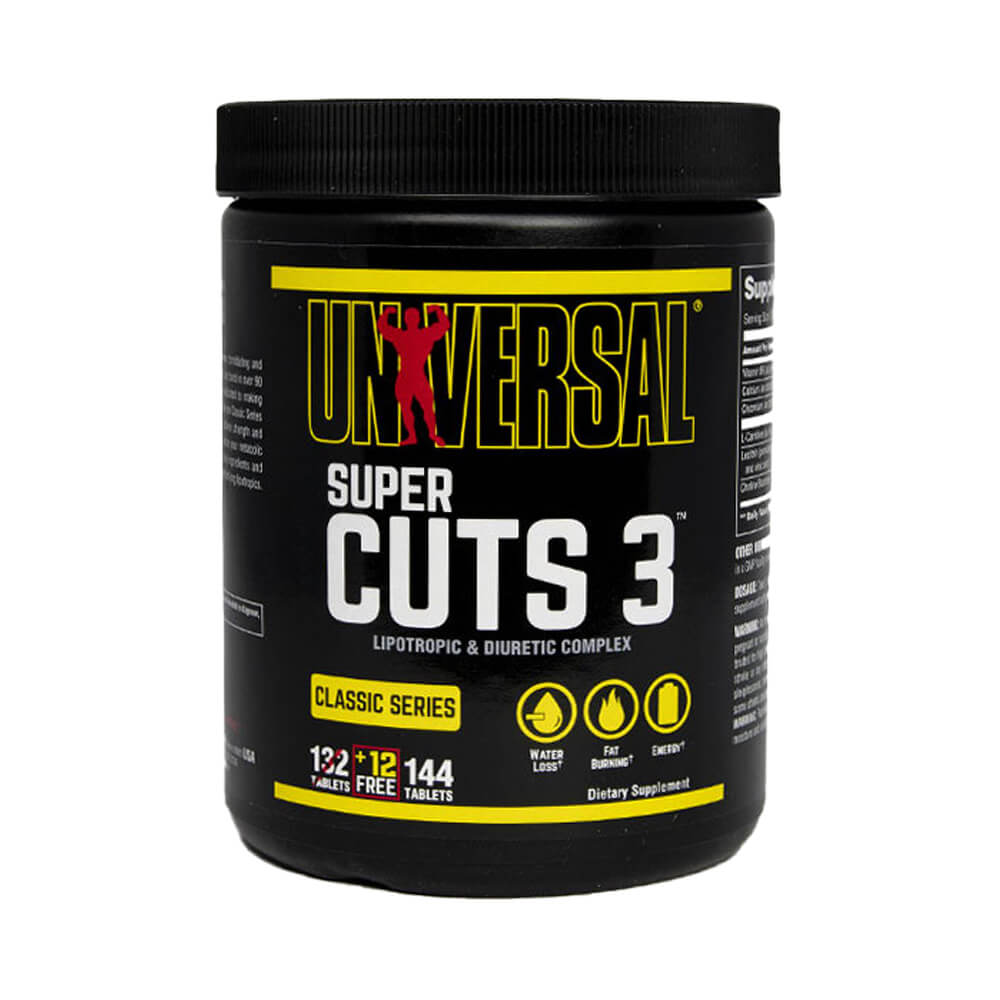 Black Friday - Reduceri Super Cuts 3, 132 tablete, Universal, Arzator grasimi Promotie 1