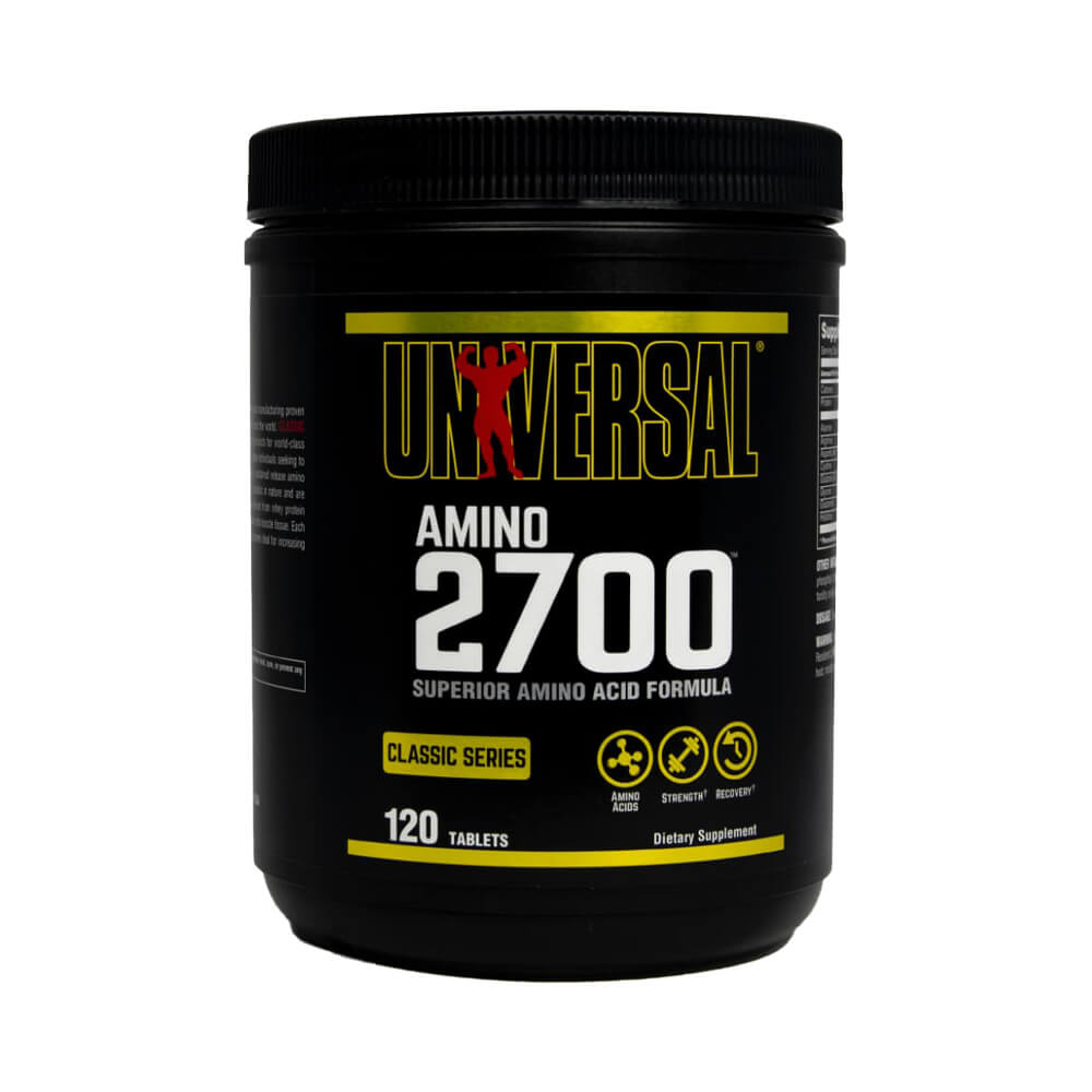 Black Friday - Reduceri Amino 2700, 120 tablete, Universal, Complex de aminoacizi Promotie 1