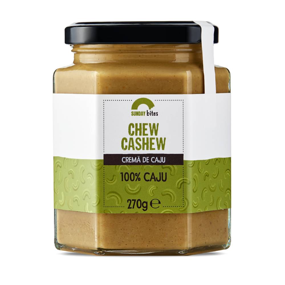 Black Friday - Reduceri Chew Cashew, Sunday Bites, Crema de caju 270g Promotie 2