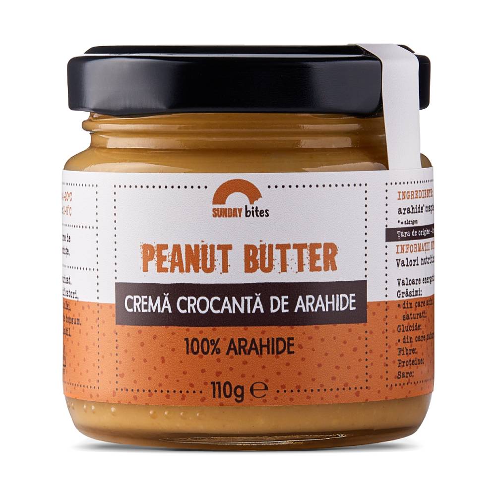 Black Friday - Reduceri Crema crocanta de arahide, Sunday Bites 110g Promotie 1