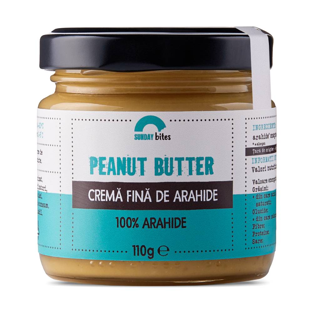 Black Friday - Reduceri Crema fina de arahide, Sunday Bites 110g Promotie 1