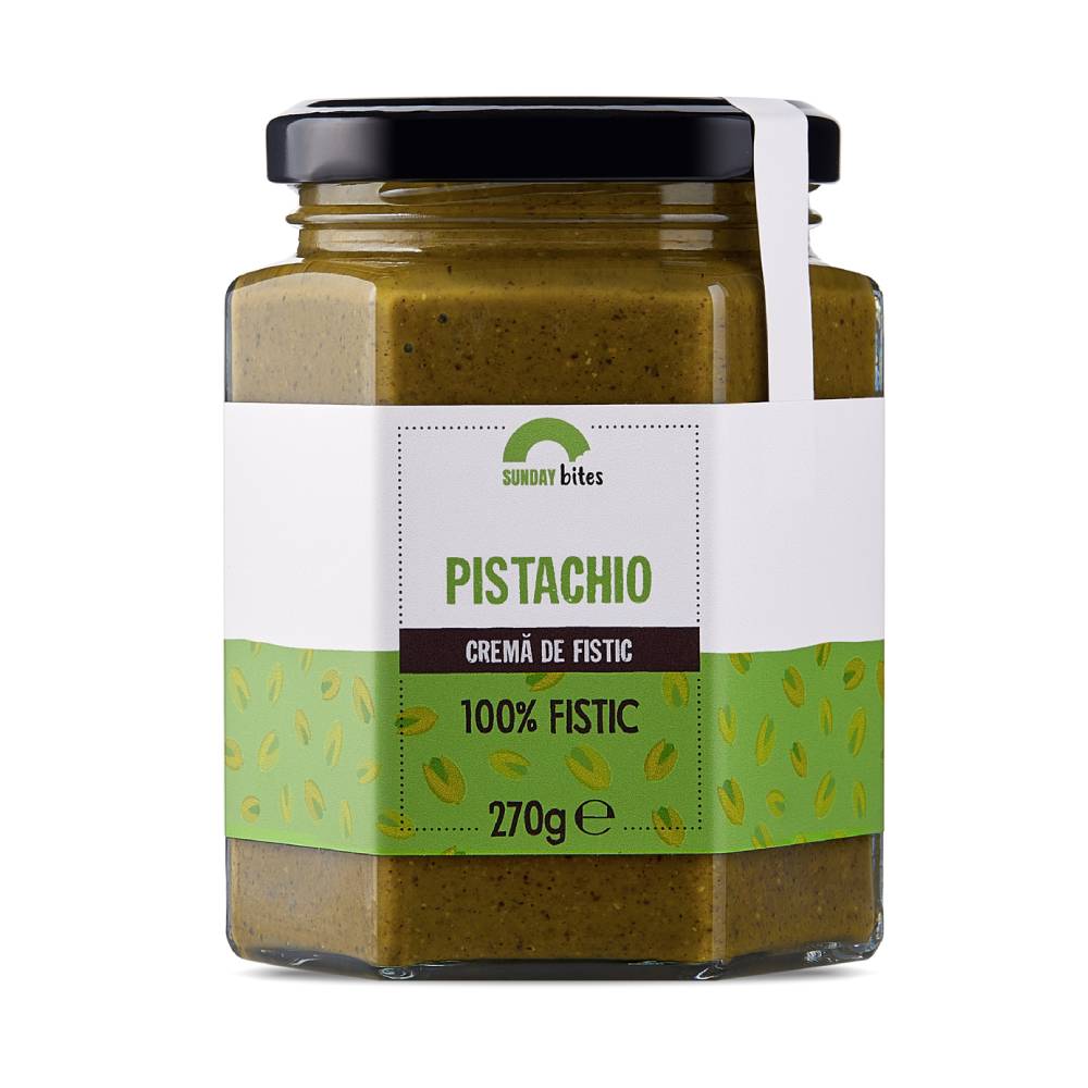 Black Friday - Reduceri Pistachio, Sunday Bites, Crema de fistic 270g Promotie 2