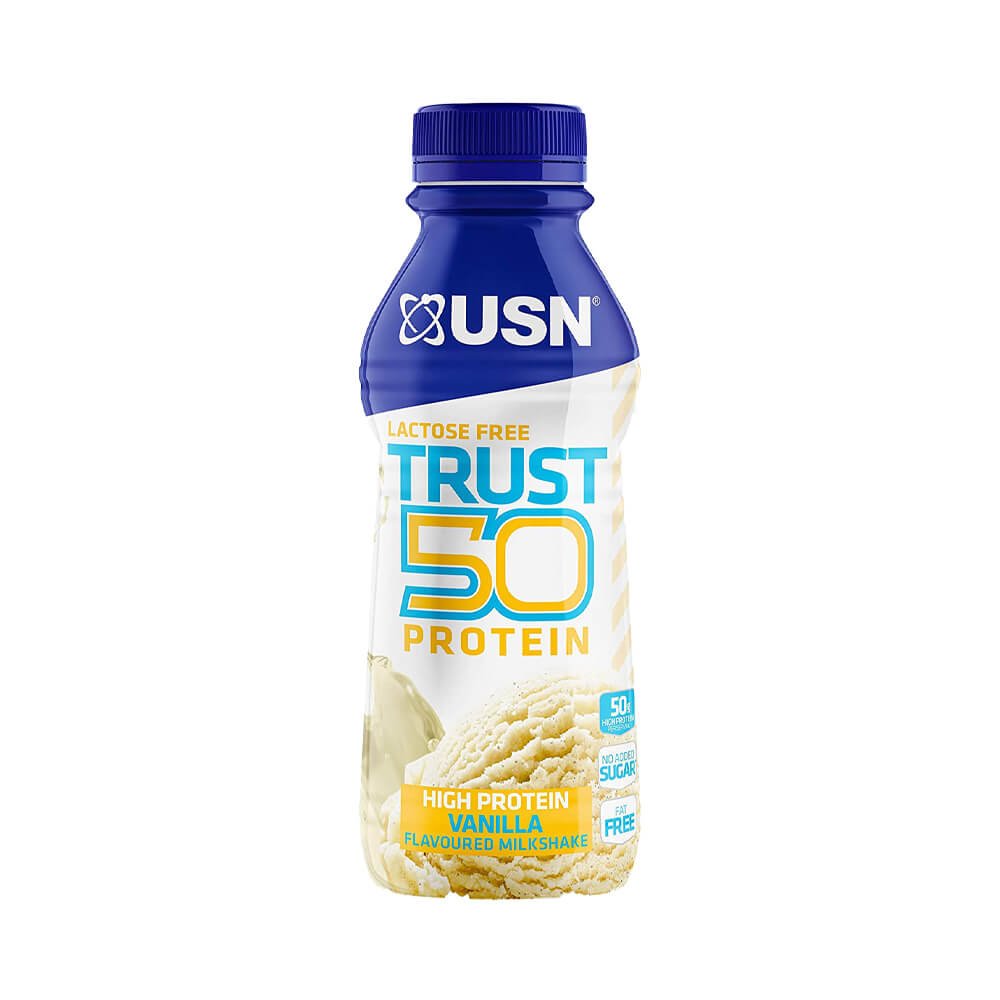 Cresterea masei musculare | Trust Protein 50, 500ml, USN, Bautura proteica 0