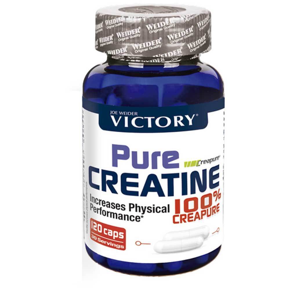 Creatina | Creatina Pure Creatine 100% Creapure, 2900mg, 120 capsule, Weider Victory Line, Supliment crestere masa musculara 0