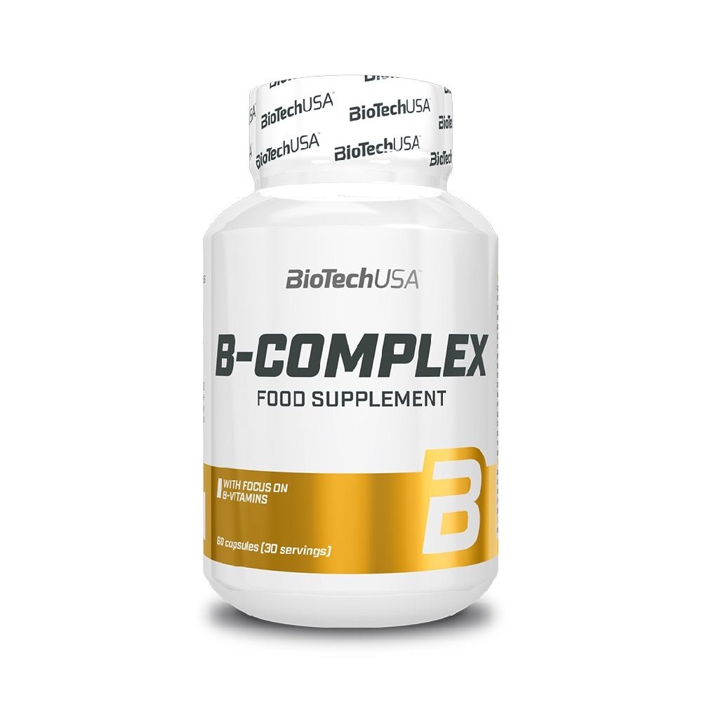 Biotech USA | B-Complex, 60 capsule, BiotechUSA, Supliment alimentar pentru sanatate 0