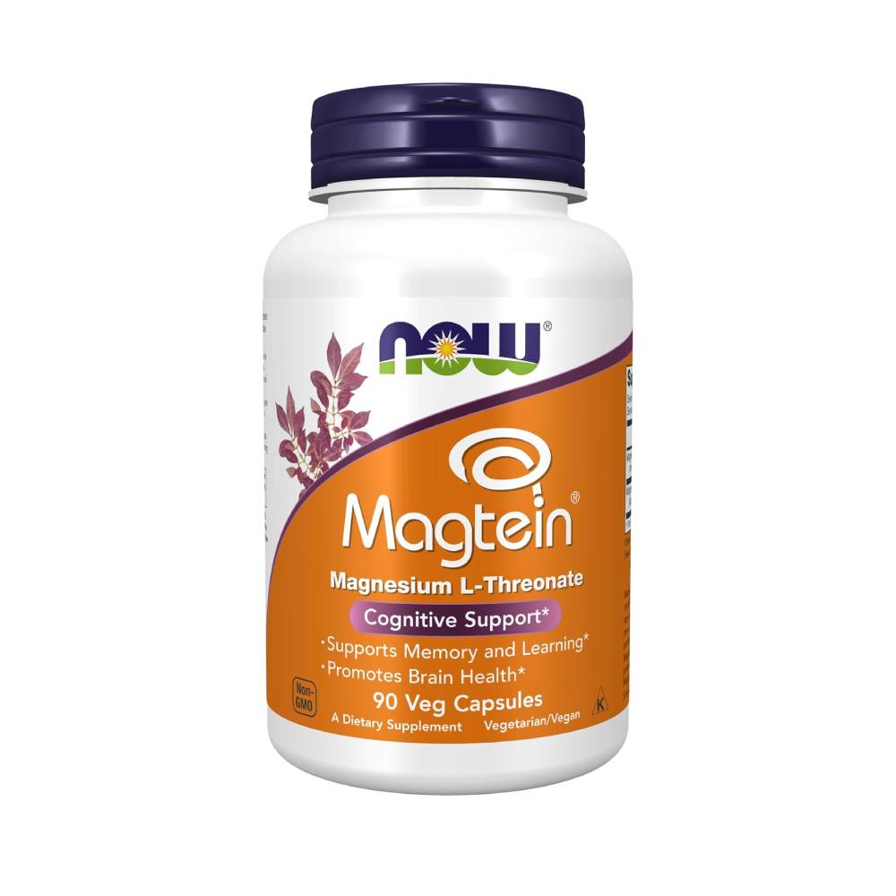 Black Friday - Reduceri Magtein, 90 capsule, Now Foods, L - treonat de magneziu Promotie 1