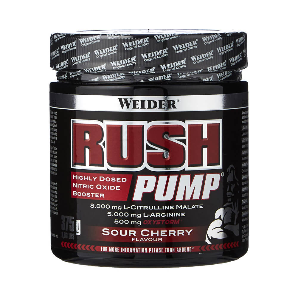 Black Friday - Reduceri Rush Pump, pudra, 375g, Weider, Supliment alimentar pre - workout Sour Cherry Promotie 1