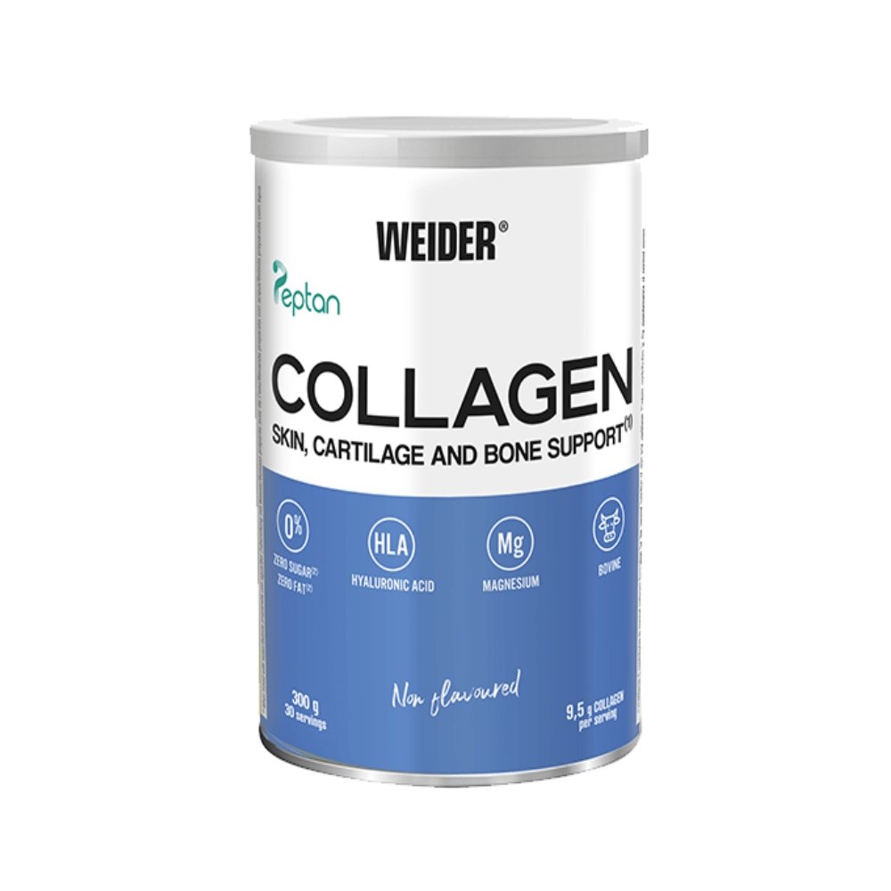 Black Friday - Reduceri Colagen 300g, pudra, Weider, Supliment alimentar cu acid hialuronic, magneziu si vitamina C pentru piele, oase si articulatii Promotie 1