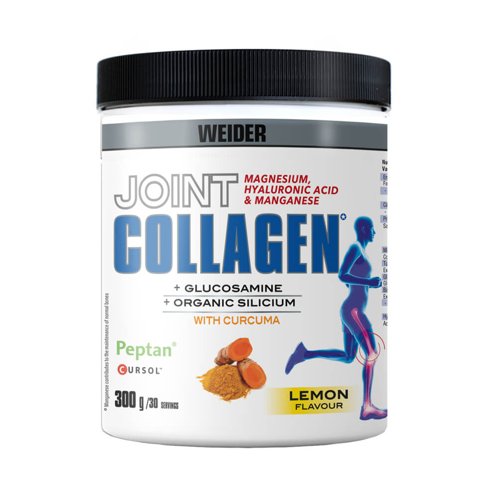 Black Friday - Reduceri Joint Colagen 300g, pudra, Weider, Supliment alimentar pe baza de colagen cu extract de turmeric Lemon Promotie 1