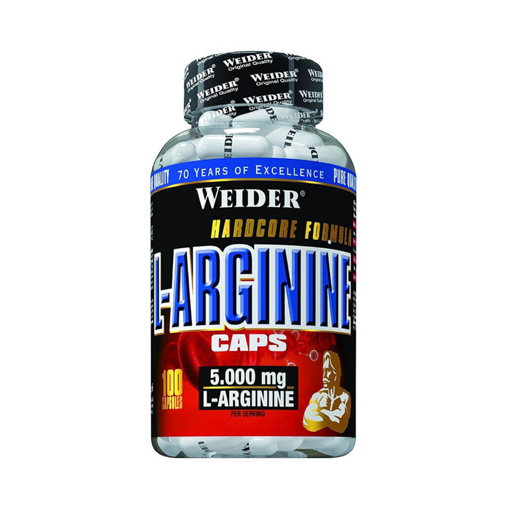 Aminoacizi | L-Arginina, 100 capsule, Weider, Oxid nitric 0