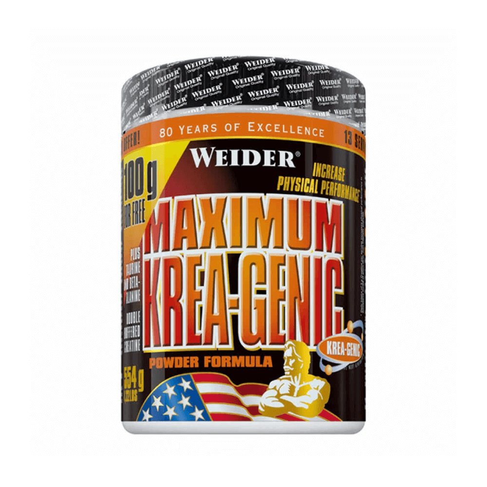 Creatina | Creatina Maximum Krea-Genic 554g, pudra, Weider,  Supliment crestere masa musculara 0